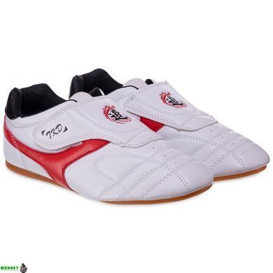 Степки для тхеквондо SP-Sport OB-6053 33 (21,5см) розмір 32-45 білий-червоний