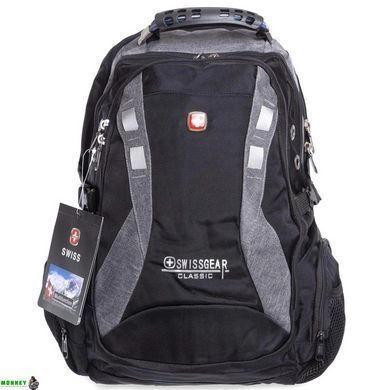 Рюкзак городской VICTOR 9371 Черный-синий 29л