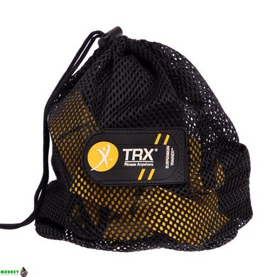 Тренувальні підвісні петлі TRX KIT P1 FI-3723-02 чорний-жовтий