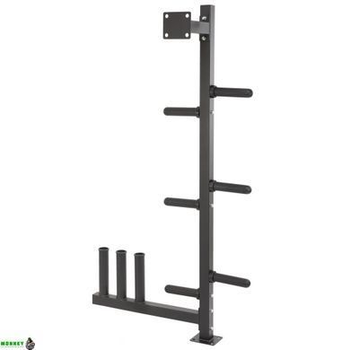Стійка для млинців (дисків) та грифів LiveUp LP8894 розмір-18,09х40,1х100см чорний