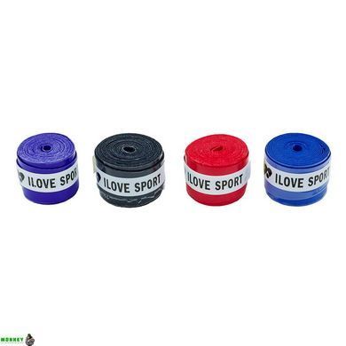 Обмотка на ручку ракетки Grip SPOINT I LOVE SPORT BD-4573 I LOVE SPORT 60шт разноцветный