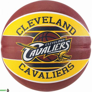 Мяч баскетбольный Spalding NBA Team Cleveland Cavs Size 7