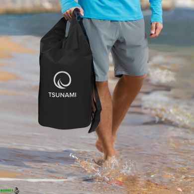 Гермомішок TSUNAMI Dry Pack 5 л водозахисний Black (P-5905973400053)