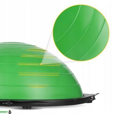 Балансировочная платформа 4FIZJO Bosu Ball 60 см 4FJ0037 Green