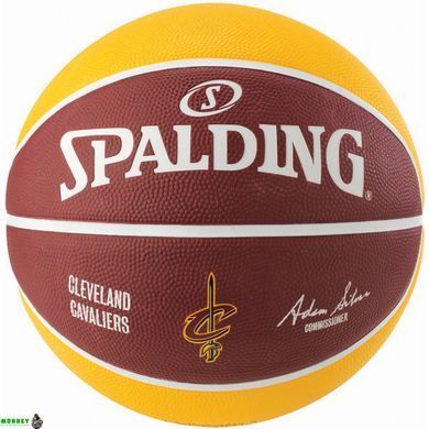 М'яч баскетбольний Spalding NBA Cleveland Cavs Size 7