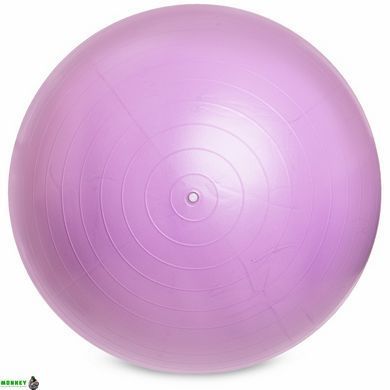 Мяч для фитнеса фитбол сатин Zelart FI-1983-65 Синий 65см