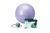 М'яч для фітнесу PowerPlay 4003 75см Sky Blue + помпа