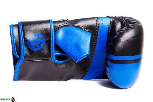 Снарядные перчатки, битки PowerPlay 3025 черно-синие M