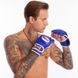 Перчатки для смешанных единоборств MMA кожаные TWINS GGL-6 Синий M