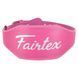 Пояс атлетичний шкіряний FAIRTEX 165086 XL ширина-15см рожевий