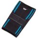 Бандаж на голеностоп эластичный TVFF 904101 размер S-XL 1шт черный-голубой