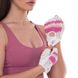 Перчатки для фитнеса и тренировок женские Zelart SB-161958 размер XS-M белый-розовый