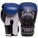 Рукавички шкіряні боксерські TOP KING Super Star TKBGSS-01 Чорний-синій 18 унції