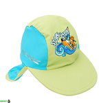 Кепка сонцезахисна Aqua Speed ​​SURF-CLUB CAP 2038 зелений, блакитний Діт 104см