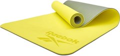Двосторонній килимок для йоги Reebok Double Sided Yoga Mat зелений Уні 173 х 61 х 0,4 см