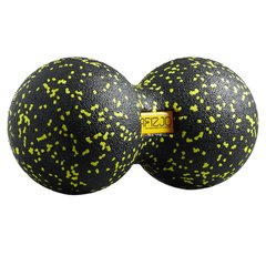 Массажный мяч двойной 4FIZJO EPP DuoBall 12 4FJ0082 Black/Yellow