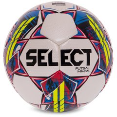 М'яч для футзалу SELECT FUTSAL MIMAS V22 №4 білий-жовтий