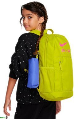 Рюкзак спортивный Nike Y NK ELMNTL BKPK-NK AIR 20L синий, желтый, красный Дет 46х30х13 см 196968859559