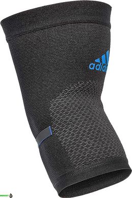 Фиксатор локтя Adidas Performance Elbow Support черный, синий Уни M