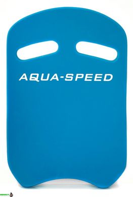 Дошка для плавання Aqua Speed UNI KICKBOARD 5642 блакитний Уні 43x28x3,6 см
