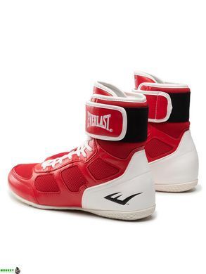 Боксерки Everlast RING BLING червоний, білий Чол 42 (US 8.5/28см)