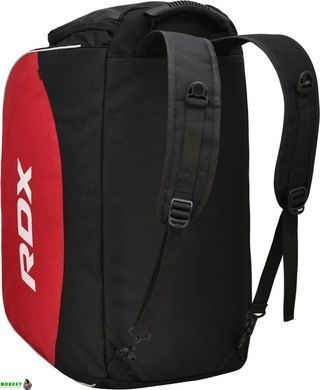 Спортивная сумка RDX R1 Duffel Bag with Backpack Straps Black/Red