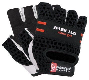 Перчатки для фитнеса Power System PS-2100 Basic EVO Black/Red Line XXL
