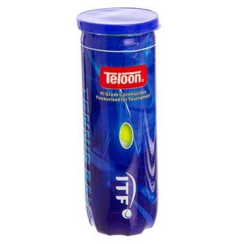 М'яч для великого тенісу TELOON POWER T616P3 3шт салатовий