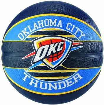 Мяч баскетбольный Spalding NBA Team OC Thunder Size 7