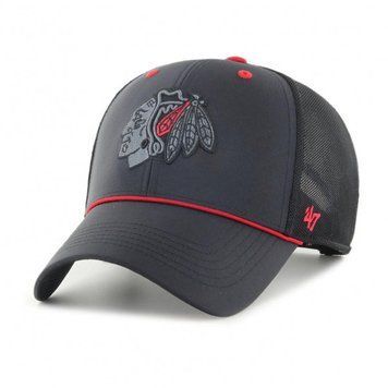 Кепка-тракер 47 Brand NHL Chicago Blackhawks чорний Уні OSFA