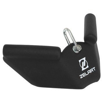 Рукоятка для тяги з вузьким хватом Zelart TA-9634 30см чорний