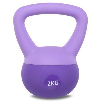 Гиря м'яка SP-Sport FI-0122-2 Фіолетова вага 2кг