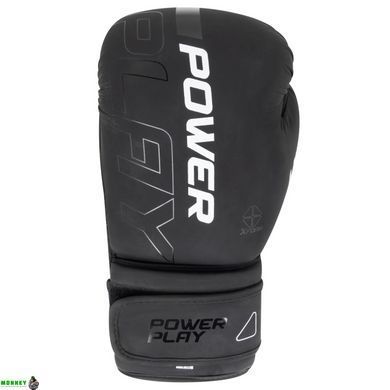 Боксерські рукавиці PowerPlay 3024 Ultra Mat Чорно-Білі 10 унцій