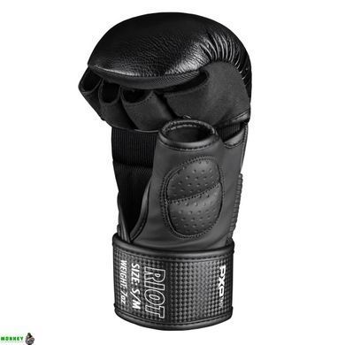 Перчатки для ММА Phantom RIOT Pro Black L/XL (капа в подарок)