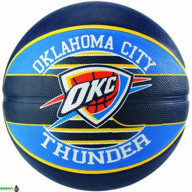 Мяч баскетбольный Spalding NBA Team OC Thunder Size 7