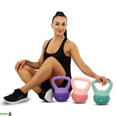 Гиря мягкая SP-Sport FI-0122-2 Фиолетовый вес 2кг