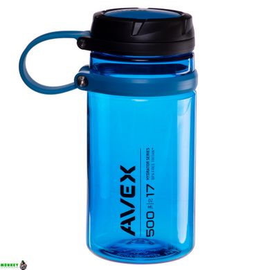 Бутылка для воды AVEX FI-4761 500мл синий