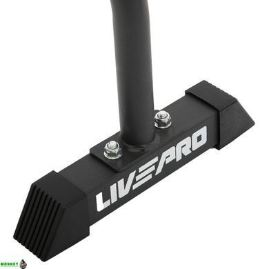 Упори для віджимань 2штуки LiveUp LP8160 PUSH-UP BAR 63х33х36, 5см чорний