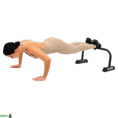 Упори для віджимань 2штуки LiveUp LP8160 PUSH-UP BAR 63х33х36, 5см чорний