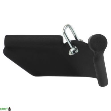 Рукоятка для тяги c узким хватом Zelart TA-9634 30см черный