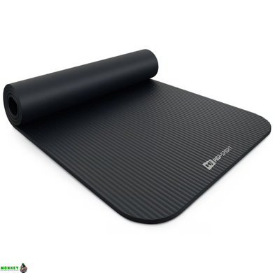 Коврик для йоги Hop-Sport HS-NB015GM NBR 1,5см черный