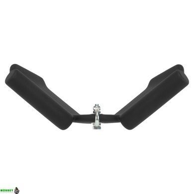 Рукоятка для тяги c узким хватом Zelart TA-9634 30см черный