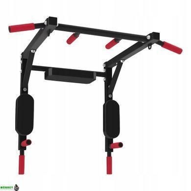 Турник-брусья навесной 4FIZJO 2 в 1 Black (P-5905973402644)