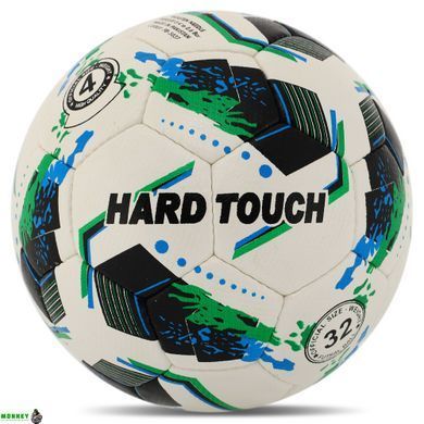 Мяч для футзала №4 PU HYDRO TECHNOLOGY HARD TOUCH FB-5037 (5 сл., сшит вручную)
