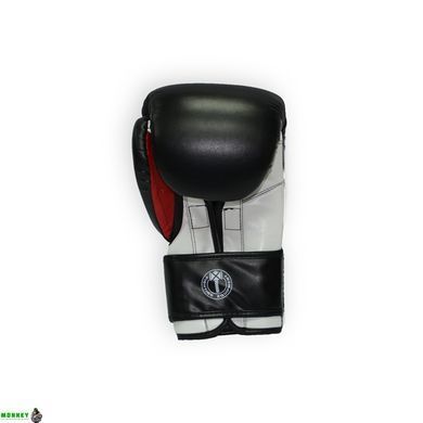 Перчатки боксерские THOR RING STAR 10oz /Кожа /черно-бело-красные