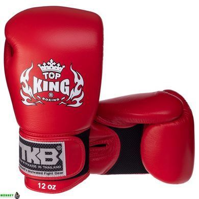 Перчатки боксерские кожаные TOP KING Ultimate AIR TKBGAV Черный 16 унции