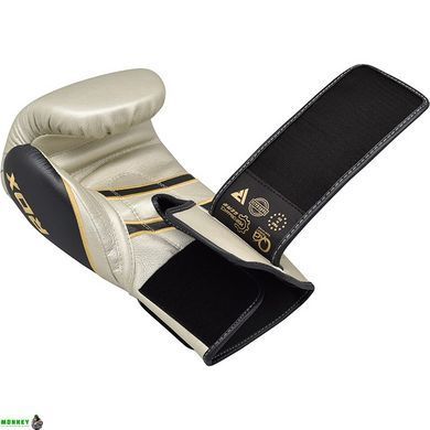 Рукавички боксерські RDX Leather Pearl White 12 ун.