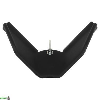 Рукоятка для тяги c узким хватом Zelart TA-9634 30см черный