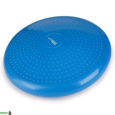 Балансувальна подушка-диск Cornix 33 см (сенсомоторна) масажна XR-0054 Blue