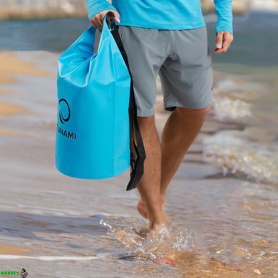 Гермомешок TSUNAMI Dry Pack 10 л водозащитный Sky Blue (P-5905973400046)